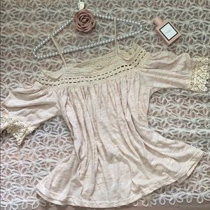 Brand new off the shoulder shirt